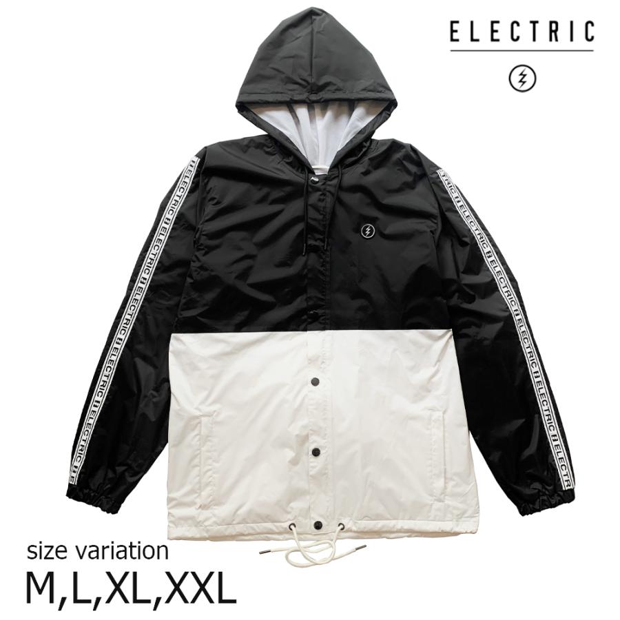 ELECTRIC - LINE HOOD JACKET BLACK エレクトリック 上衣 フーディー パーカー ティーシャツ スノーボード スノボー スポーツ-スノーボード