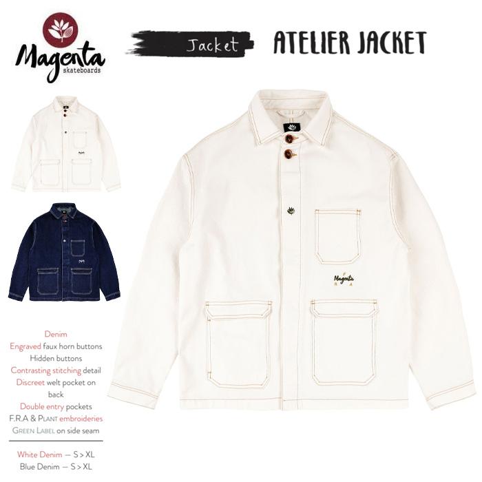MAGENTA マゼンタ デニムジャケット SP23 ATELIER JACKET WHITE MAGENTA マゼンタ デニムジャケット SP23 ATELIER JACKET WHITE