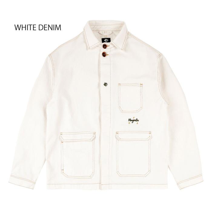 MAGENTA マゼンタ デニムジャケット SP23 ATELIER JACKET WHITE MAGENTA マゼンタ デニムジャケット SP23 ATELIER JACKET WHITE