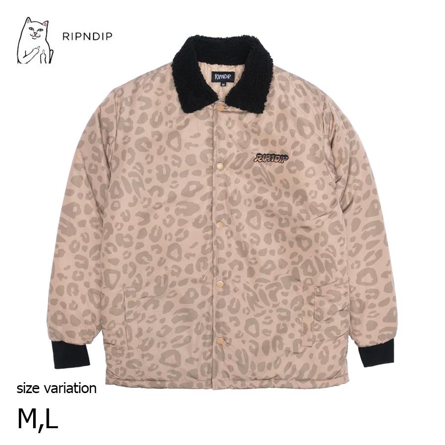 RIPNDIP（リップンディップ） RIPNDIP Spotted Button Down Jacket TAN 