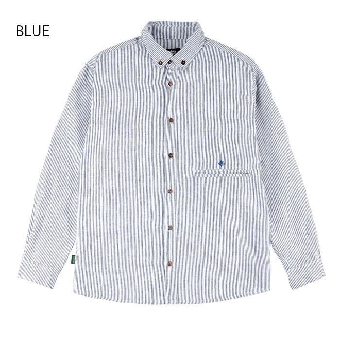 MAGENTA マゼンタ シャツ 長袖 スケボー ストライプ