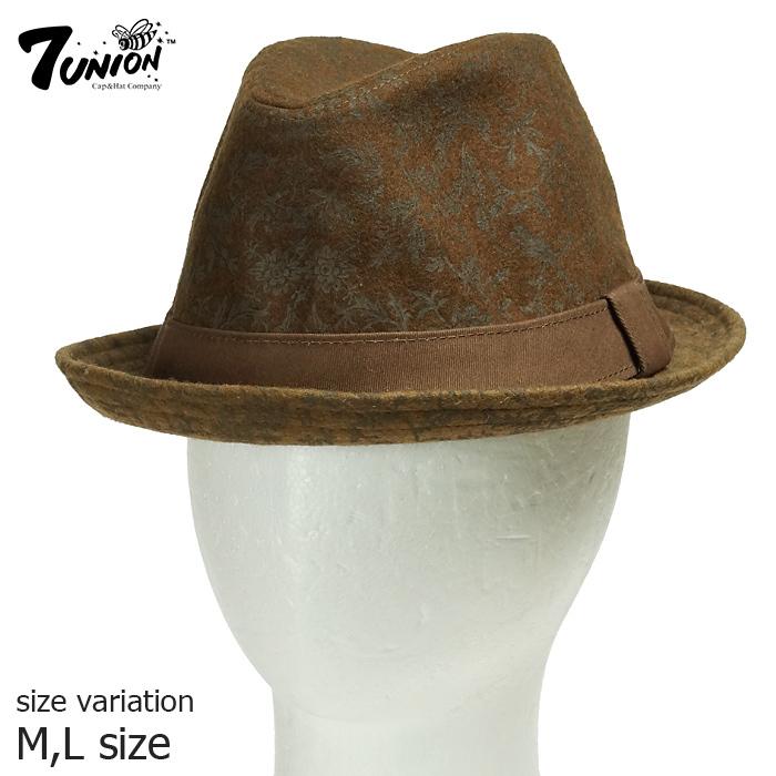7UNION XY-10H-501 HAT BROWN セブンユニオン 帽子 ハット ストリート