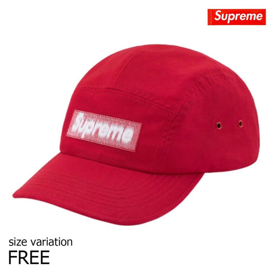 Supreme（シュプリーム） SUPREME REVERSED LABEL CAMP CAP RED