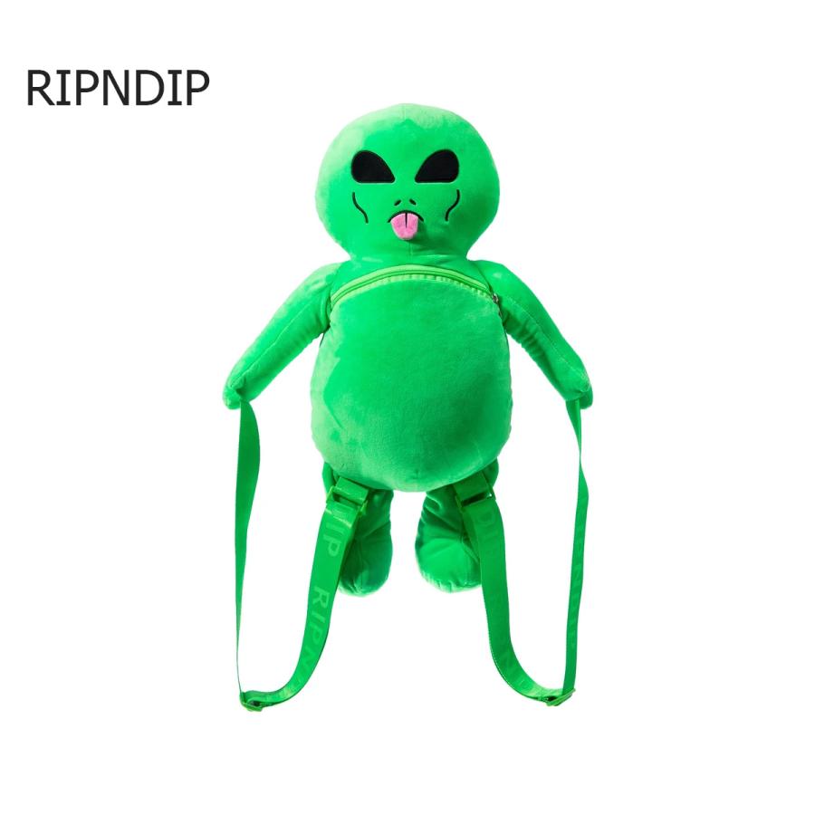 RIPNDIP Lord Alien Plush Backpack リップンディップ バックパック リュック スケボー スケートボード ネコ 猫｜crass