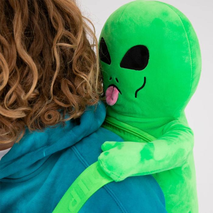 RIPNDIP Lord Alien Plush Backpack リップンディップ バックパック リュック スケボー スケートボード ネコ 猫｜crass｜02