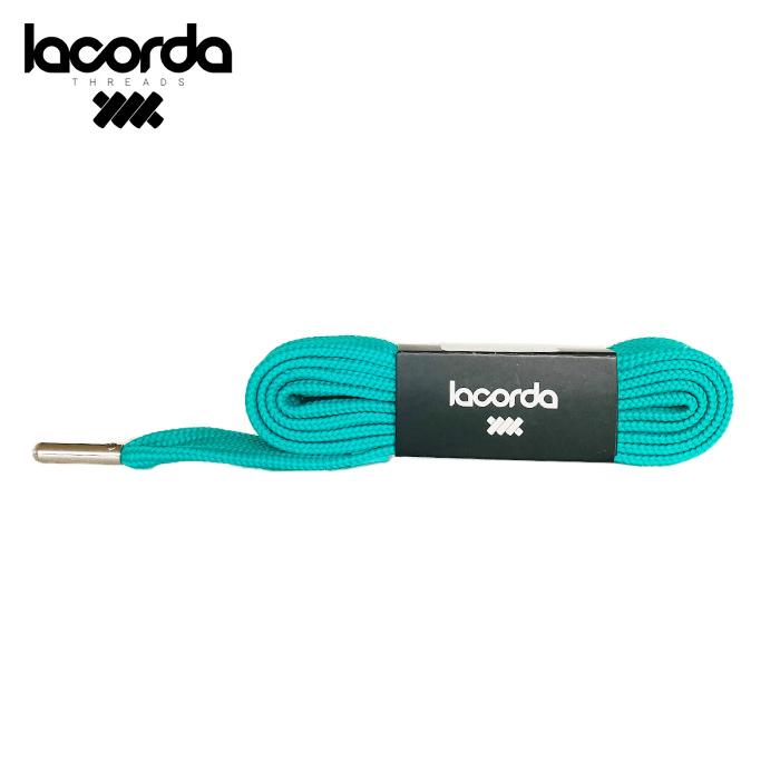 LACORDA SHOELACE BELT SML TEAL ラコーダ スレッド シューレースベルト ラコルダ スケボー スケートボード