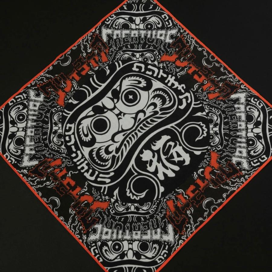 CREATURE（クリーチャー） CREATURE FORTUNE BANDANA 25SP BLACK