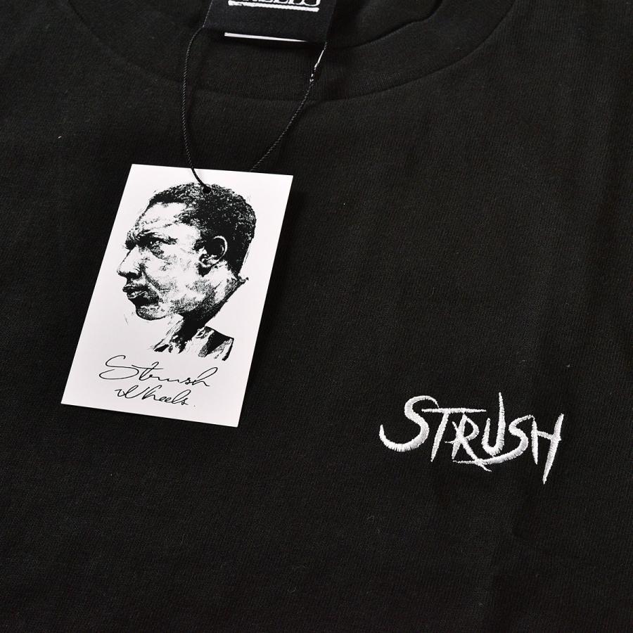 STRUSH WHEELS ストラッシュ ウィール Tシャツ SCRIPT EMB TEE