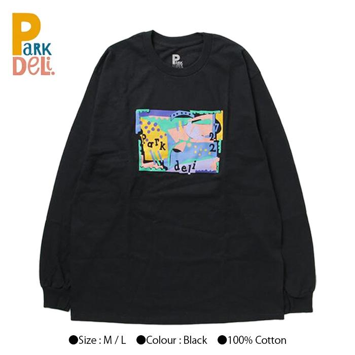 Park Deli パークデリ ロンT ロングスリーブ スケボー Uptown Stamp LS 