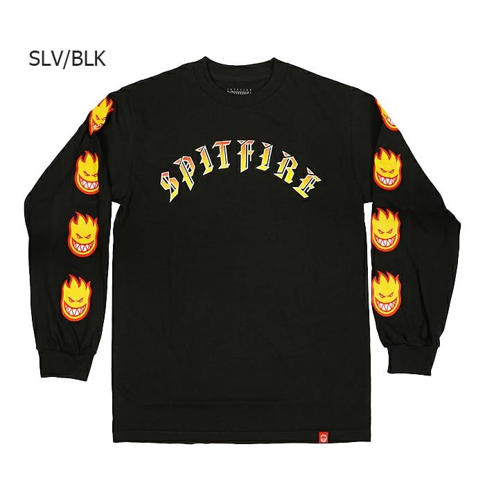 SPITFIRE WHEELS SPITFIRE OLD-E BIGHEAD FILL L/S SLV/BLK ASH