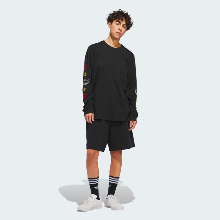 adidas（アディダス） スケートボード Tシャツ ロンT ロングスリーブ 