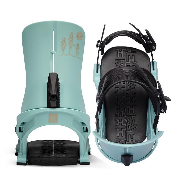 【ラスト1点】 23-24 NOW VETTA ナウ ヴェッタ ARCTIC BLUE CHALK BLACK バインディング バイン ビンディング スノーボード フリースタイル オールマウンテン レディース 【CEG8151801215】(28600円)