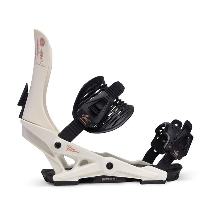 NOW VETTA ナウ スノーボードビンディング ブラック NOW 23-24 VETTA ナウ ヴェッタ ARCTIC BLUE CHALK BLACK