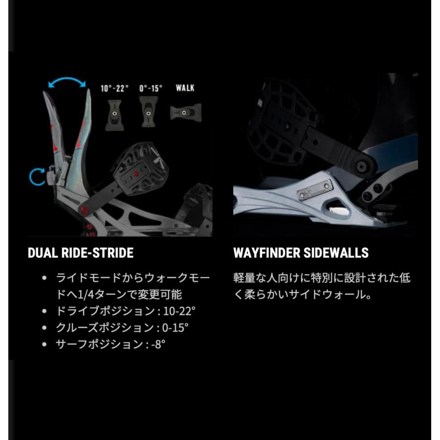カラコラム karakoram WAYFINDER ウェイファインダー バインディング ビンディング スノーボード_4