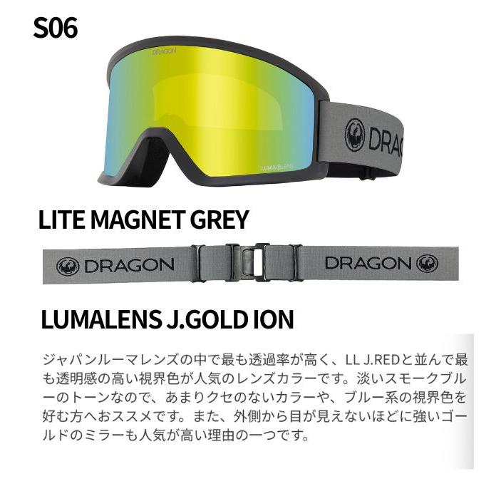 ドラゴン（DRAGON） 25-26 DRAGON ゴーグル DX3 L ジャパン フィット