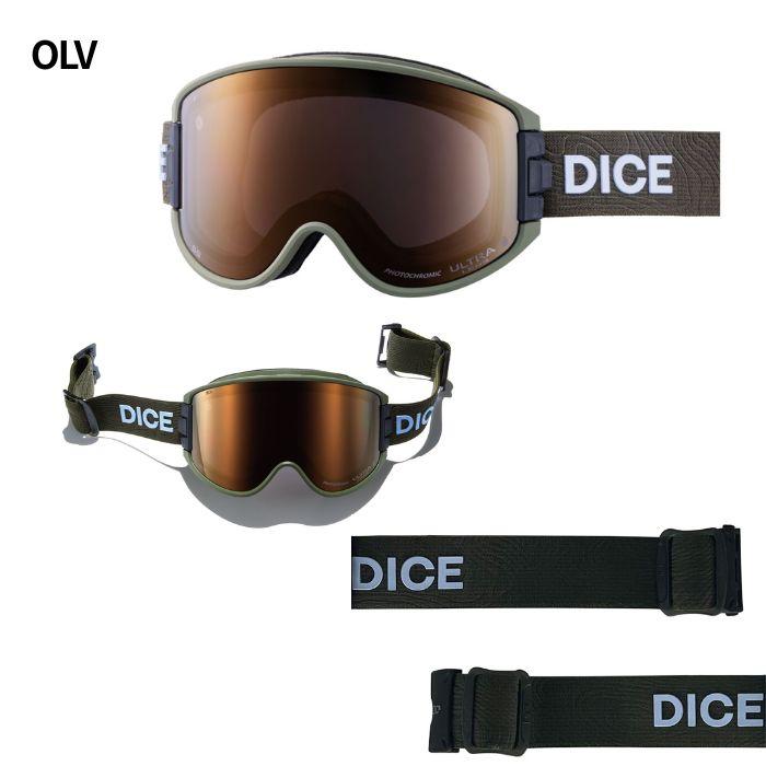 25-26 DICE ダイス ゴーグル GOODMAN グッドマン 調光 GM54276  スノーボード SNOWBOARD  予約商品の画像