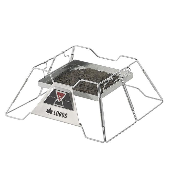 LOGOS the ピラミッドTAKIBI XL ロゴス グリル カマド BBQ たき火台 炭火 串焼き 収納バッグの画像