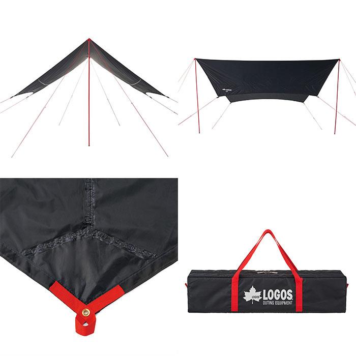 LOGOS Black UV ヘキサタープ M ロゴス テント タープ