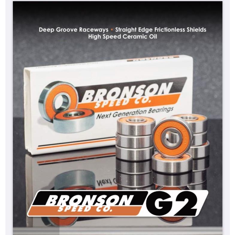 BRONSON 新作 大人気 ベアリング bearing G2 NEXT GENERATION BEARINGS スケボー SK8 ブロンソン SKATEBOARD 正規品 パーツ スケートボード 永遠の定番