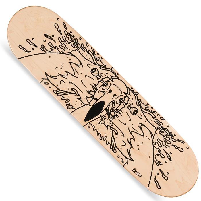 RIPNDIP（リップンディップ） スケボー デッキ 猫 Skull Face Flamingo