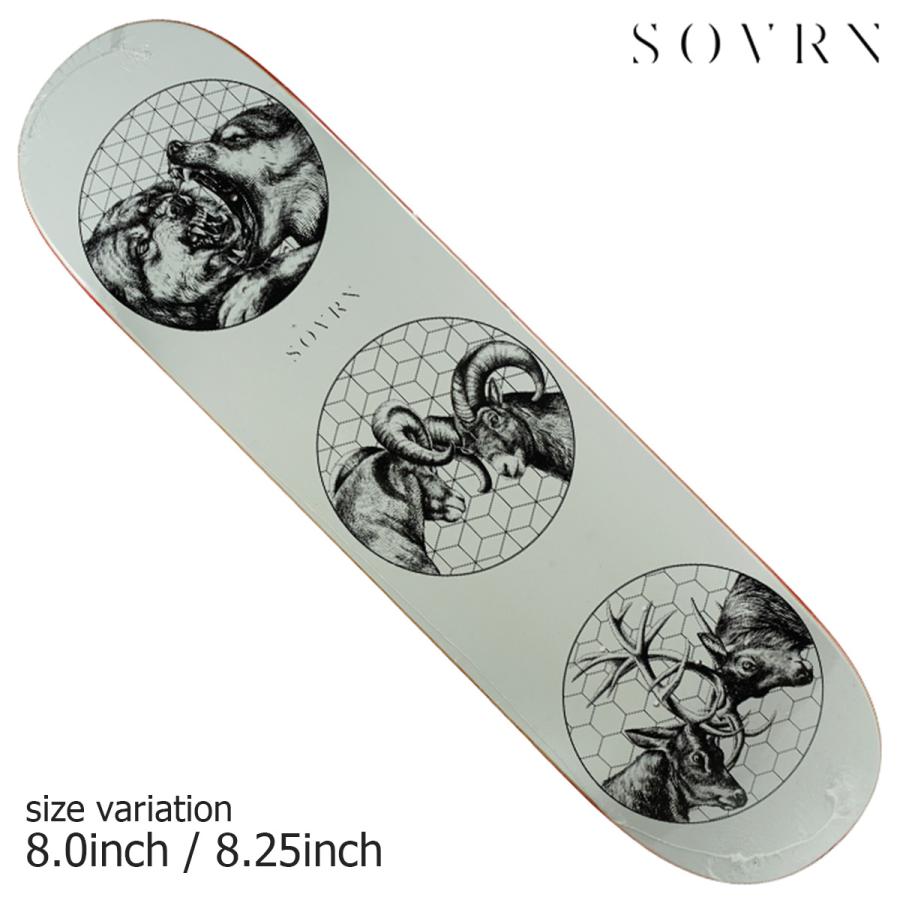 SOVRN NATURE OF WARS 8.0 8.25 ソバーン デッキ ソヴァーン スケボー ストリート スケートボード SKATE ...