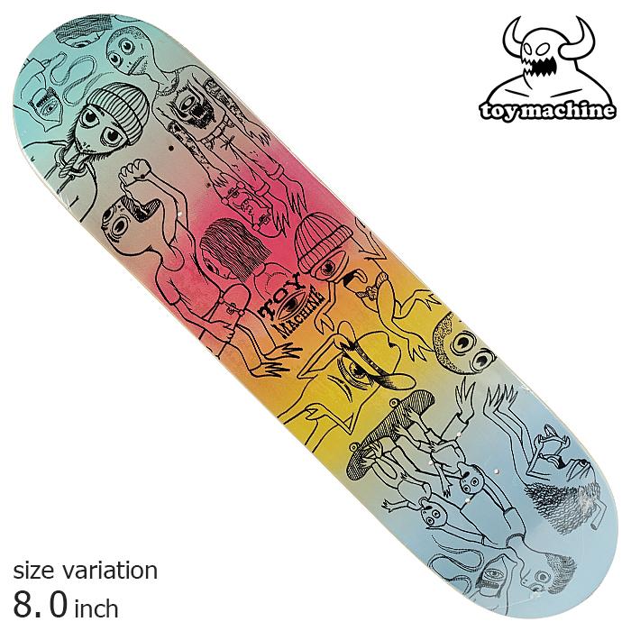 TOY MACHINE　スケートボード　デッキ【8.0】 楽天市場】TOY MACHINE トイマシーン スケートボード デッキ 8.0