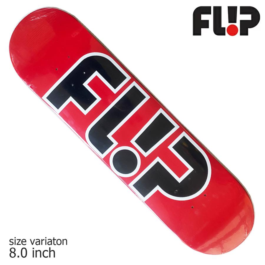 フリップ スケートボード LOGO デッキ 8.0 赤 楽天市場】flip デッキ 8