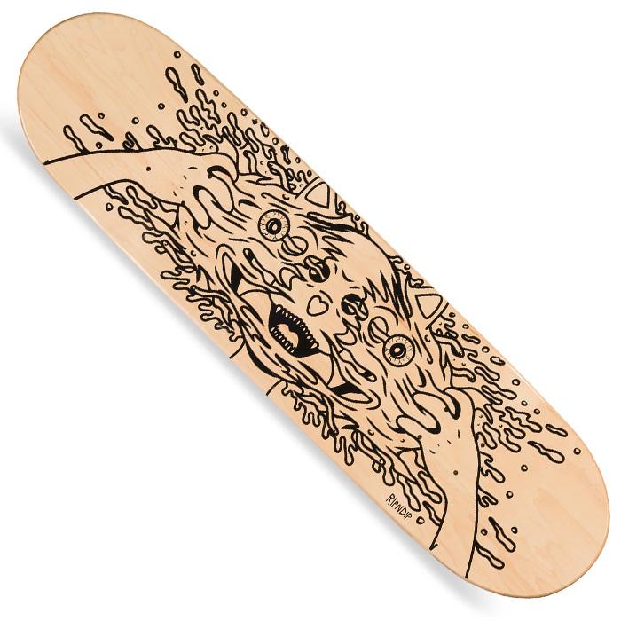 【値下げ】RIPNDIP スケートボード デッキ 猫 RIPNDIP スケボー デッキ リップンディップ 猫 ネコMAN I LOVE