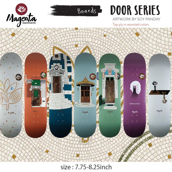 MAGENTA マゼンタ デッキ スケボー SP24 DOOR SERIES スケート MAGENTA マゼンタ デッキ スケボー SP24 DOOR SERIES スケート