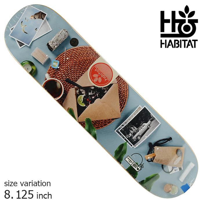 HABITAT BRIAN DELATORRE PLACE SETTING 8.125 inch ハビタット デッキ スケートボード スケボー