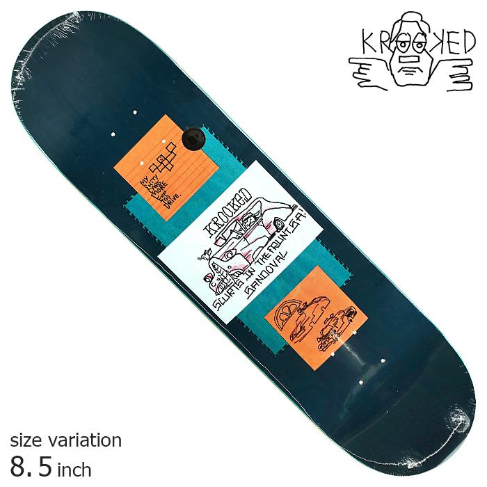 KROOKED（クルキッド） KROOKED SANDOVAL MORE FUN 8.5inch デッキ