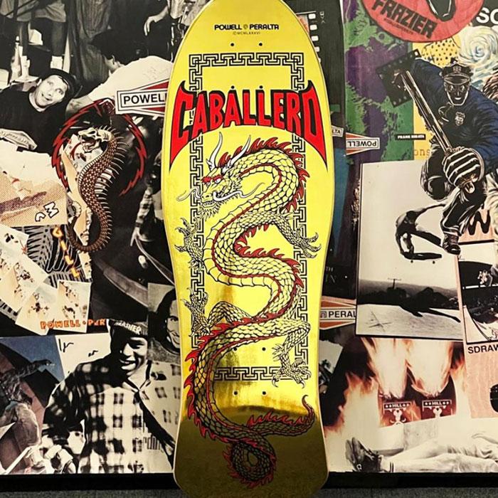 POWELL PERALTA CHINESE DRAGON GOLD FOIL 10.0inch パウエル ペラルタ