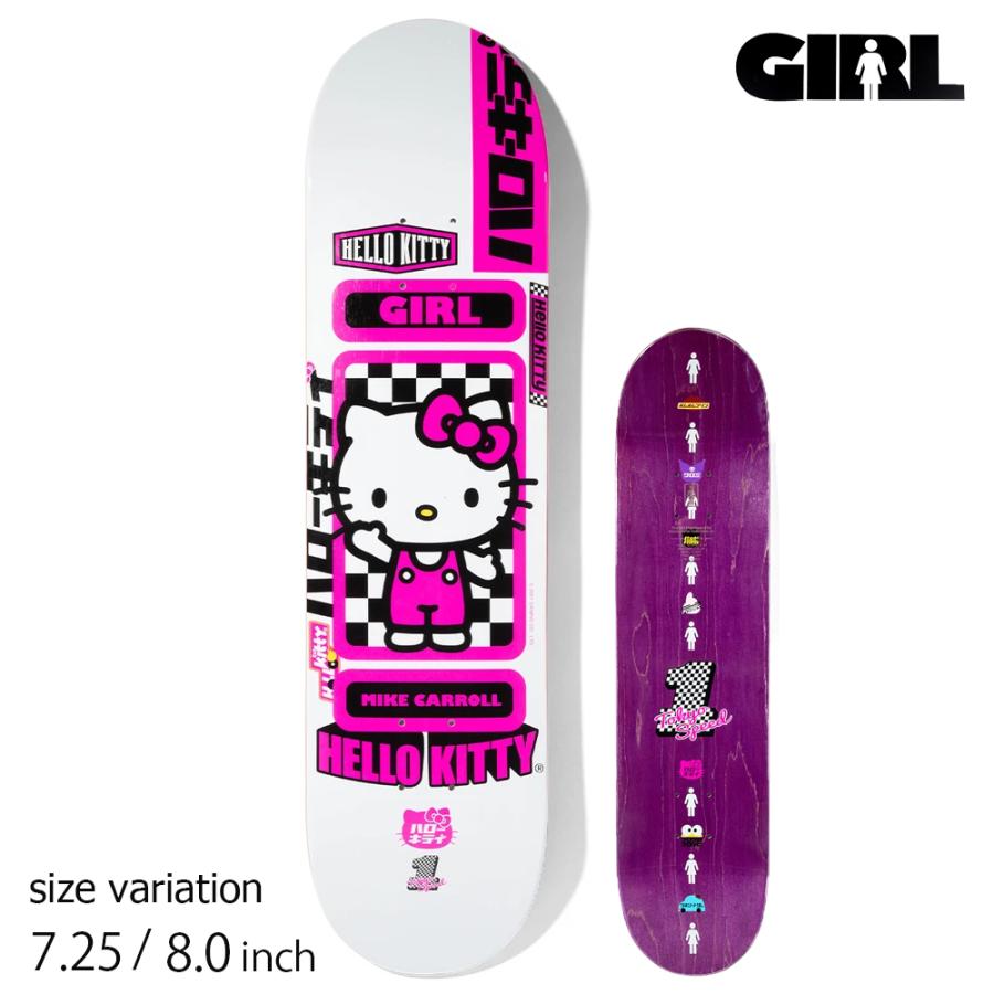 GIRL CARROLL SANRIO TOKYO SPEED 7.25 8.0inch スケートボード