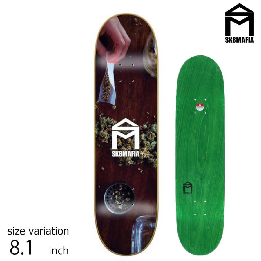 SK8MAFIA ROLLING 8.1inch スケートマフィア デッキ スケボー スケート