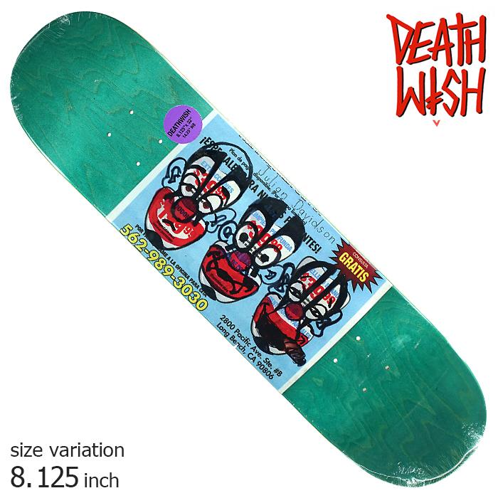 DEATHWISH JUJU CHATMAN 8.125inch デスウィッシュ デッキ スケボー