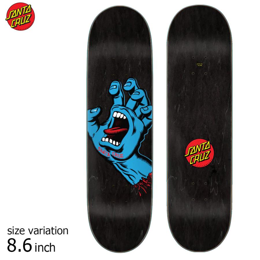 SANTA CRUZ（サンタクルーズ） SANTA CRUZ SCREAMING HAND BLACK 8.6