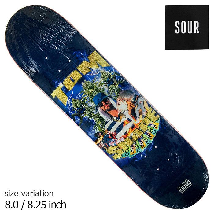 SOUR FA-22 Snape Snappers 8.0 8.25inch サワー DECK スケート