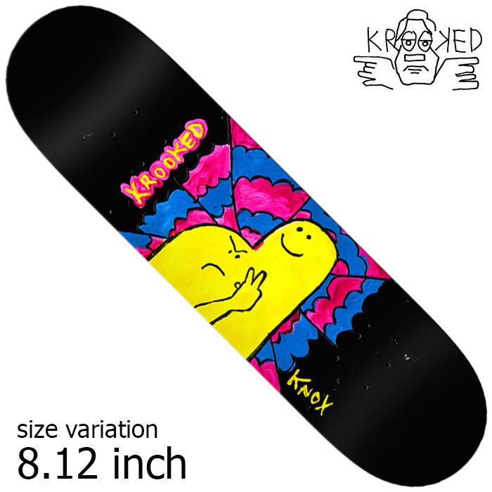 KROOKED（クルキッド） デッキ スケボー KNOX GREETINGS 8.12inch