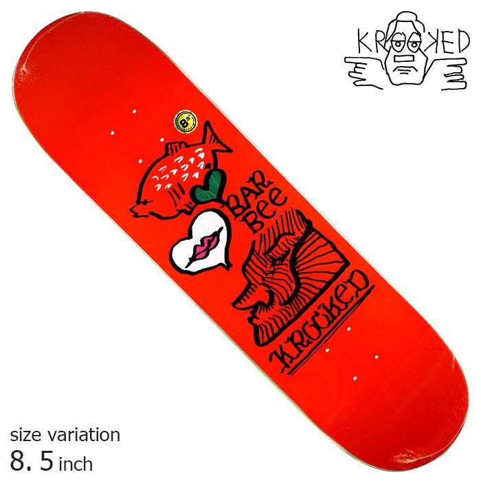KROOKED（クルキッド） KROOKED Ray Barbee Love 8.5 inch デッキ 
