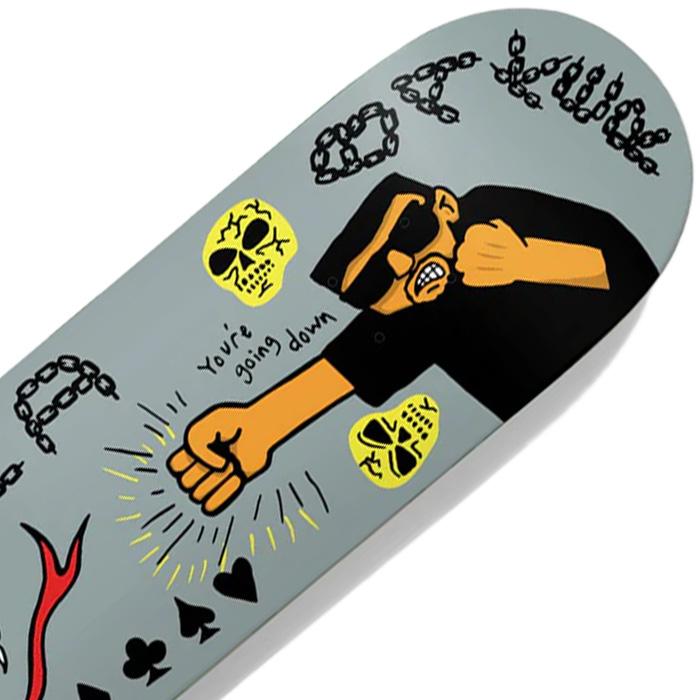 BAKER ベイカー ベーカー デッキ SB GOING DOWN 8.25 inch スケートボード スケボー 板 パーク SKATEBOARD DECK_2
