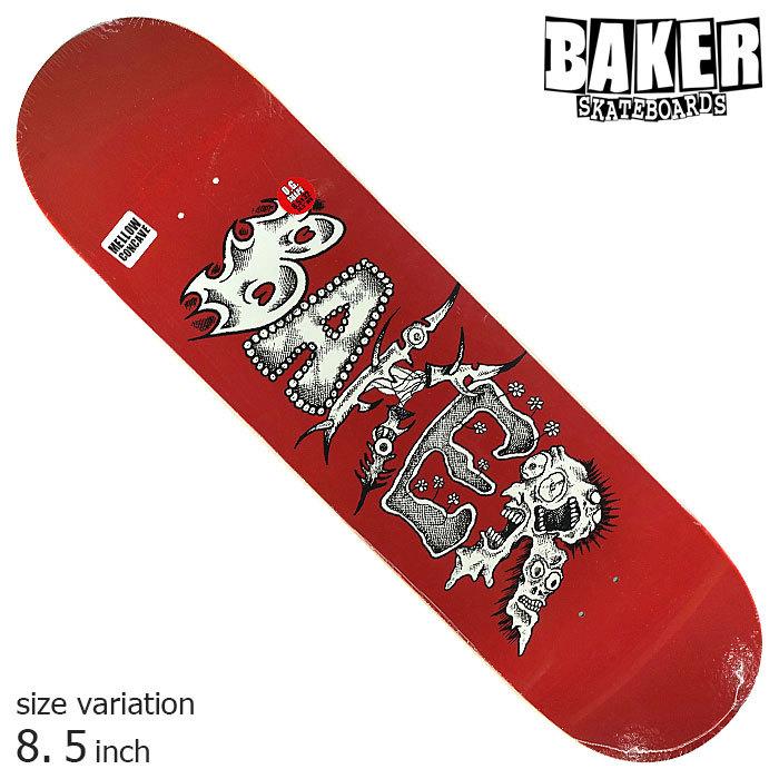 BAKER デッキ TEAM MELLOW 8インチ スケボー デッキデッキ セット 8.0