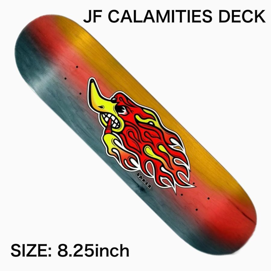 BAKER（ベイカー） ベーカー デッキ スケボー 板 CALAMITIES DECK 8.25