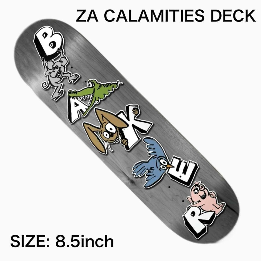 BAKER（ベイカー） ベーカー デッキ スケボー 板 CALAMITIES DECK 8.25