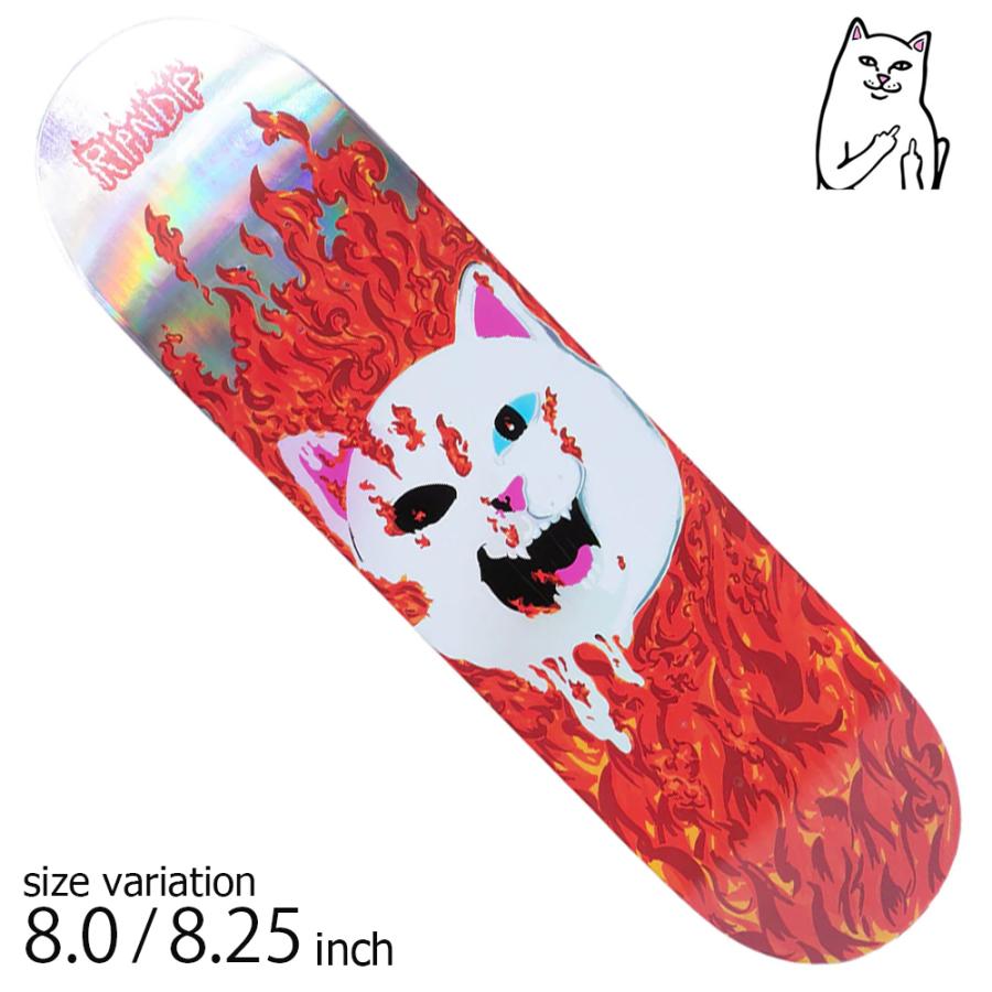 ripndip リップンディップ スケートボード デッキ