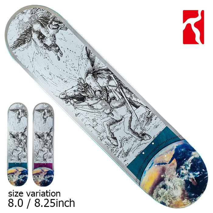 Poetic Collective スケートボード デッキ stool セット POETIC COLLECTIVE Earth(High concave) 8.0 8.25 inch ポエティック