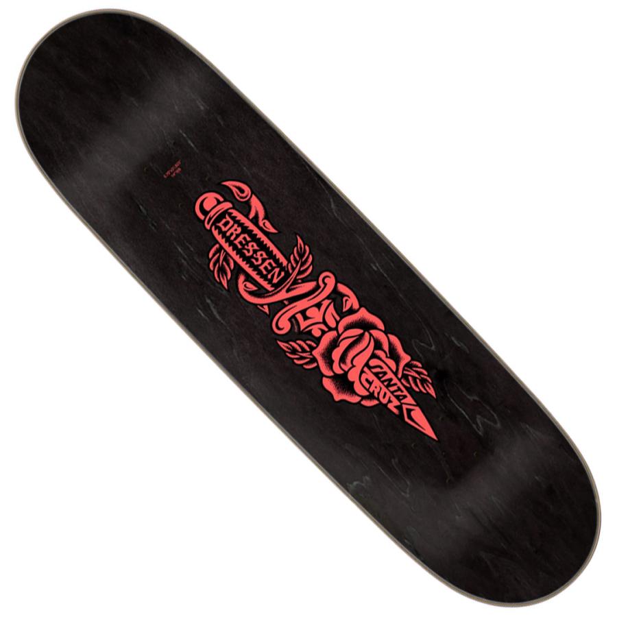 SANTA CRUZ DRESSEN ROSE DAGGER 8.7inch スケボー スケート SANTA CRUZ DRESSEN ROSE DAGGER 8.7inch スケボー スケート