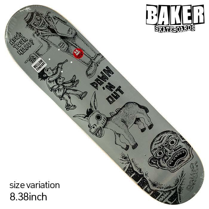 BAKER JACOPO STOP AND THINK 8.38inch ベイカー ベーカー デッキ スケボー スケートボード ストリート 板