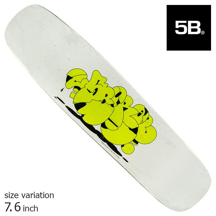 5BORO NYC スケートボード デッキ 5BORO NYC（ファイブボロ NYC）Deck（デッキ） 5B x T.R. SHINYA