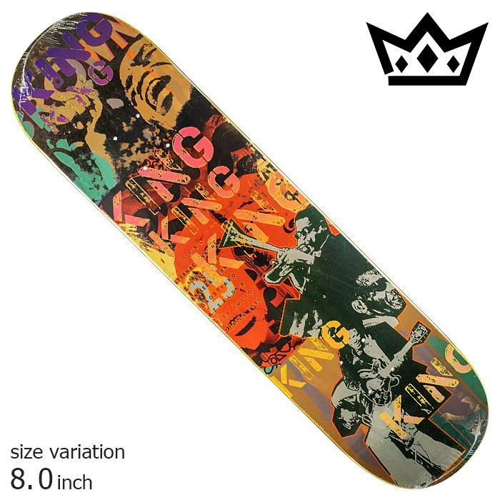 KING SKATEBOARDS キング スケートボード デッキ スケボー Team Rhythm