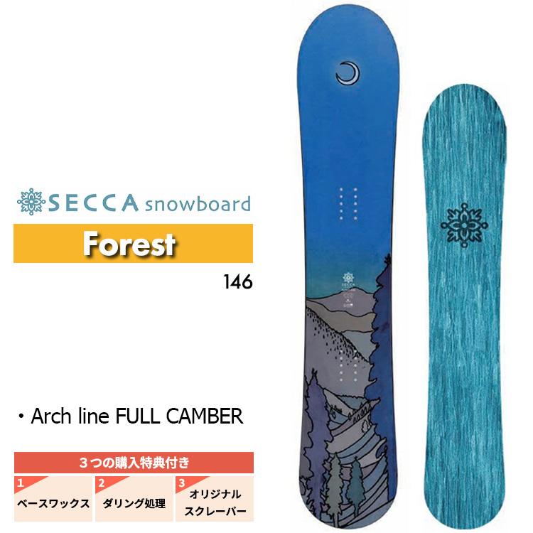 24-25 SECCA FOREST セッカ フォレスト スノーボード 板 レディース